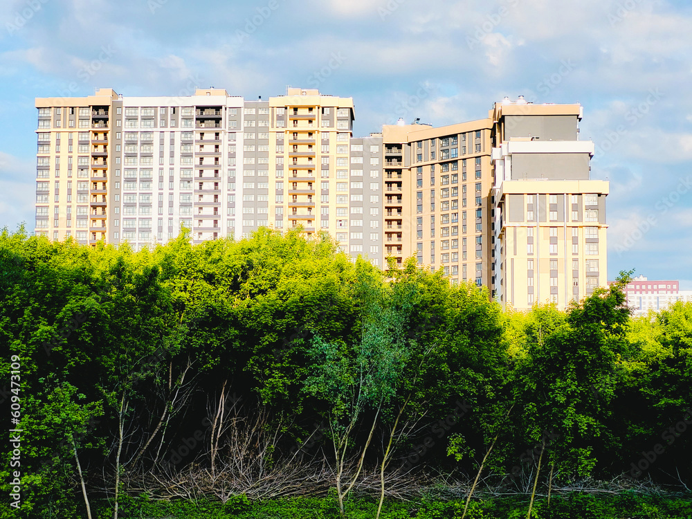 building in the city