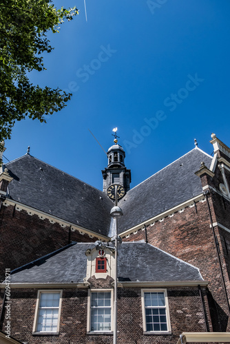 Northern church  Noorderkerk  1620 - 1623  - 17th-century Protestant church in Jordaan neighborhood along Prinsengracht canal. Amsterdam  the Netherlands.