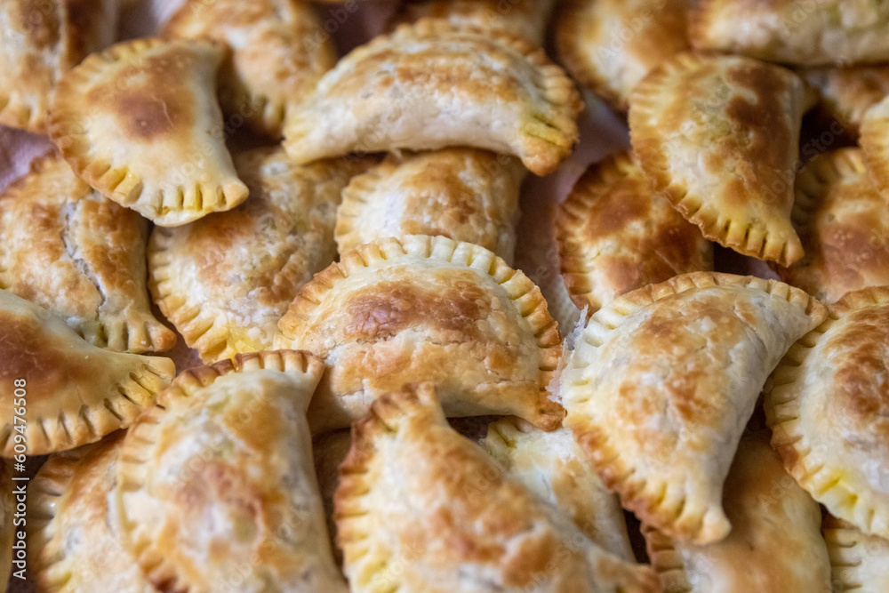 Baked Curry puffs Baked Curry puffs
