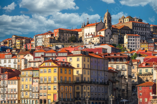 Casas del barrio de Ribeira, Oporto