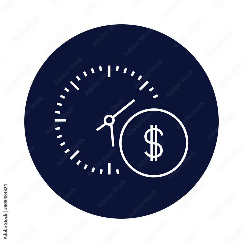 clock, wall clock, watch, time, money, dollar, time money icon clock, wall clock, watch, time, money, dollar, time money icon