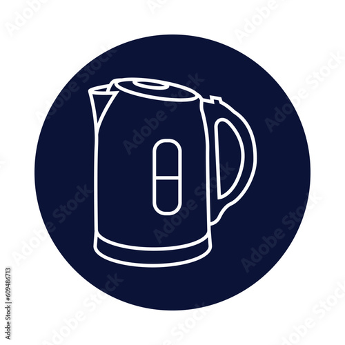 Kettle, water boiler symbol, teapot, Kettle, household appliances, Electric kettle icon