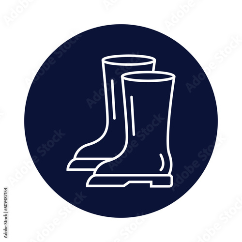 rubber boots, Gumboot, Waterproof footwear, rubber boots icon