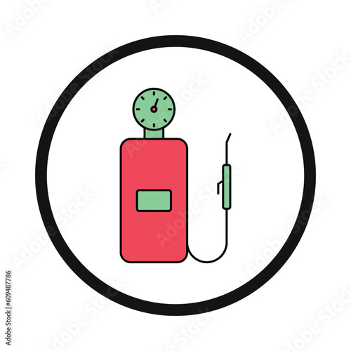 air, pump, meter, oil, gas, oil gas pump icon