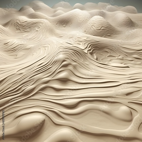 ivory background with waves