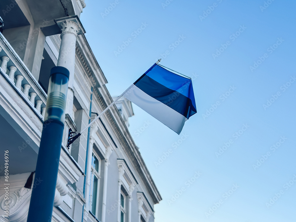 The official state symbol of Estonia is a flag 