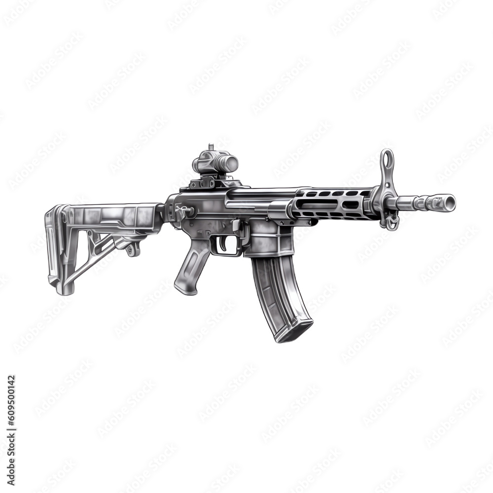 Modern assault rifle, Generative AI
Modern assault rifle, Generative AI