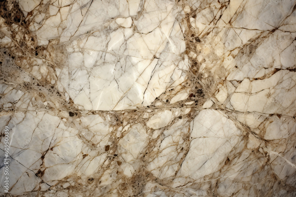 A close up of a white marble tile in the style of canvas, Generative AI A close up of a white marble tile in the style of canvas, Generative AI