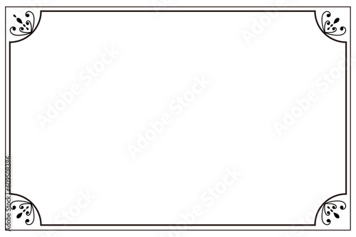 長方形フレーム