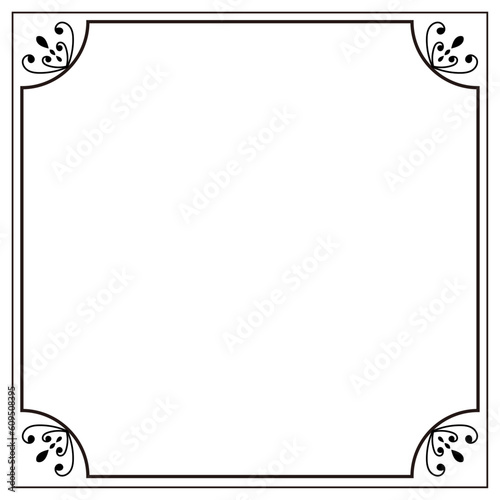 スクエア　フレーム