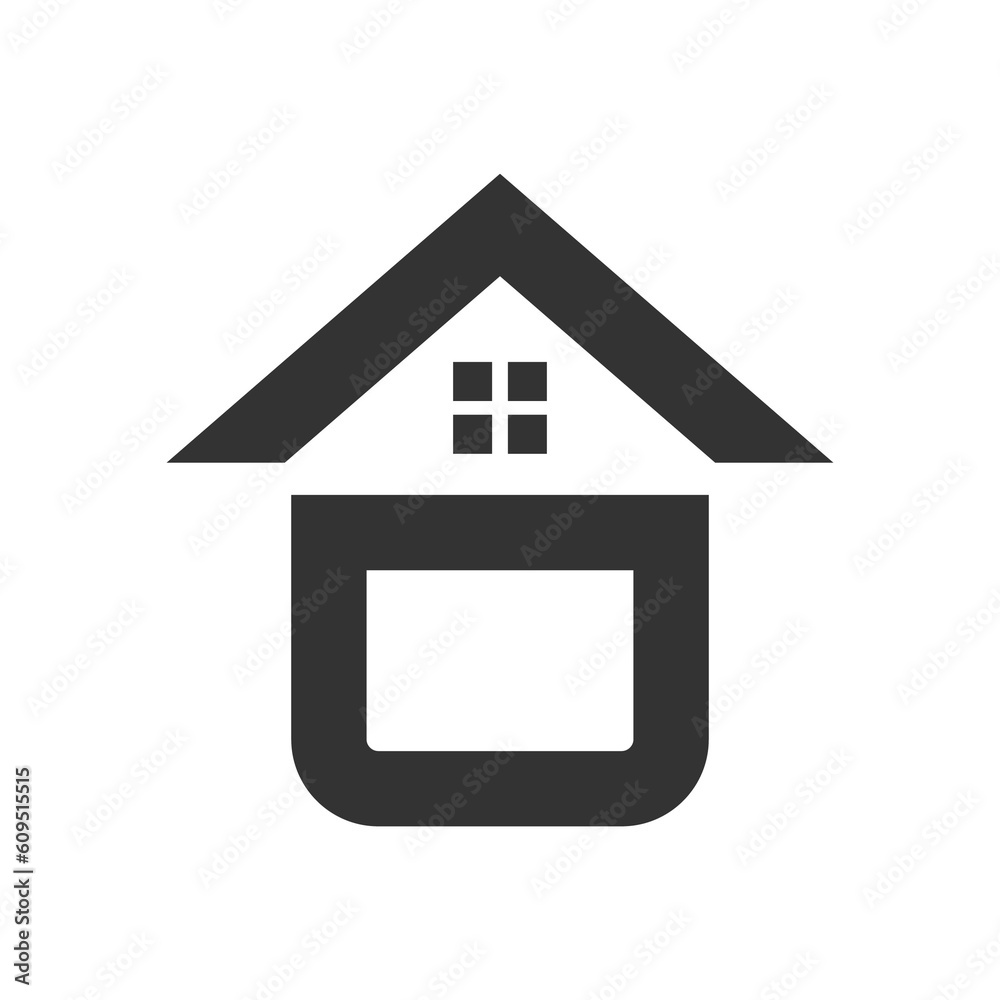 house logo template. Icon Illustration Brand Identity. Isolated and flat illustration. Vector graphic house logo template. Icon Illustration Brand Identity. Isolated and flat illustration. Vector graphic