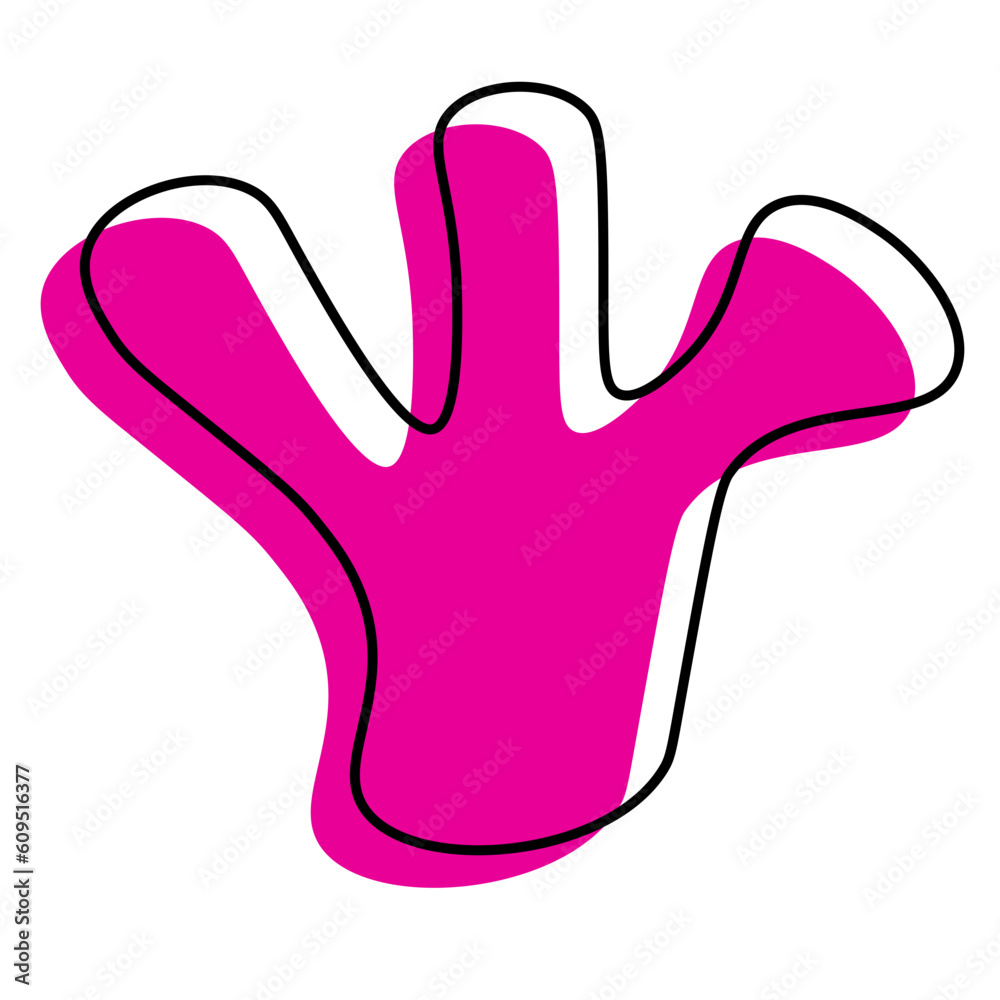 Obraz premium Abstract Shape Line