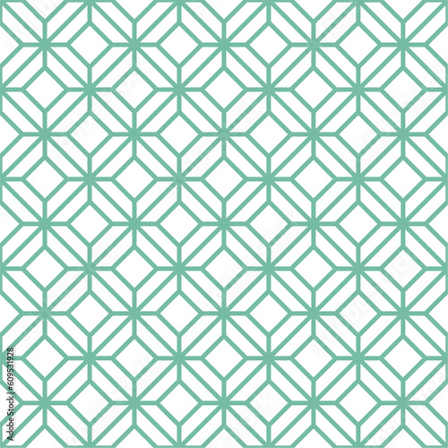 Seamless pattern with a Japanese and Chinese style