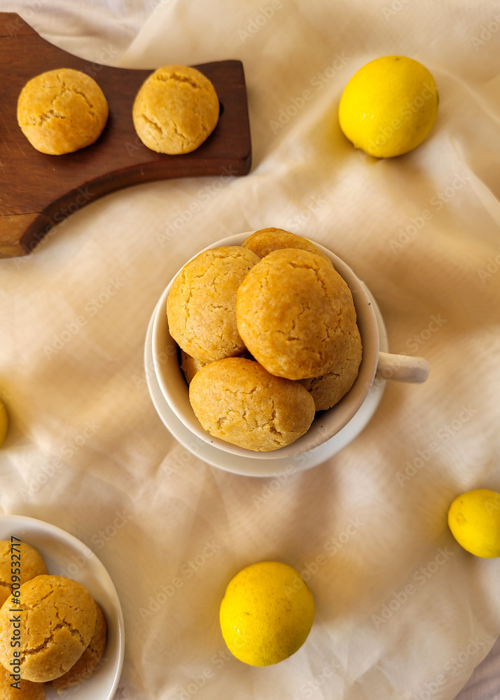 Cookies de Limão Cookies de Limão