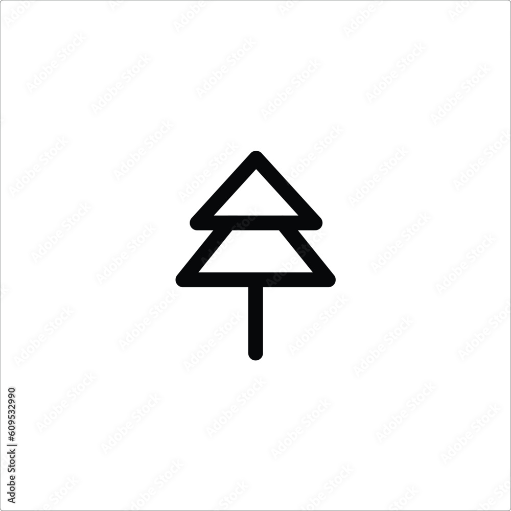 pine tree icon sign symbol vector illustration pine tree icon sign symbol vector illustration