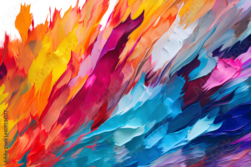 colorful brush strokes, abstract brush strokes, colorful background