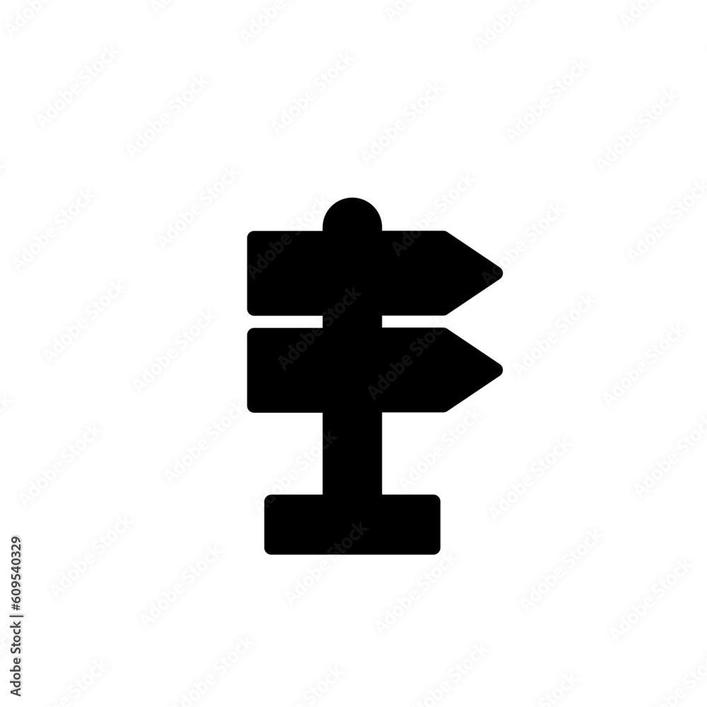 Road Traffic Sign Solid Icon Road Traffic Sign Solid Icon