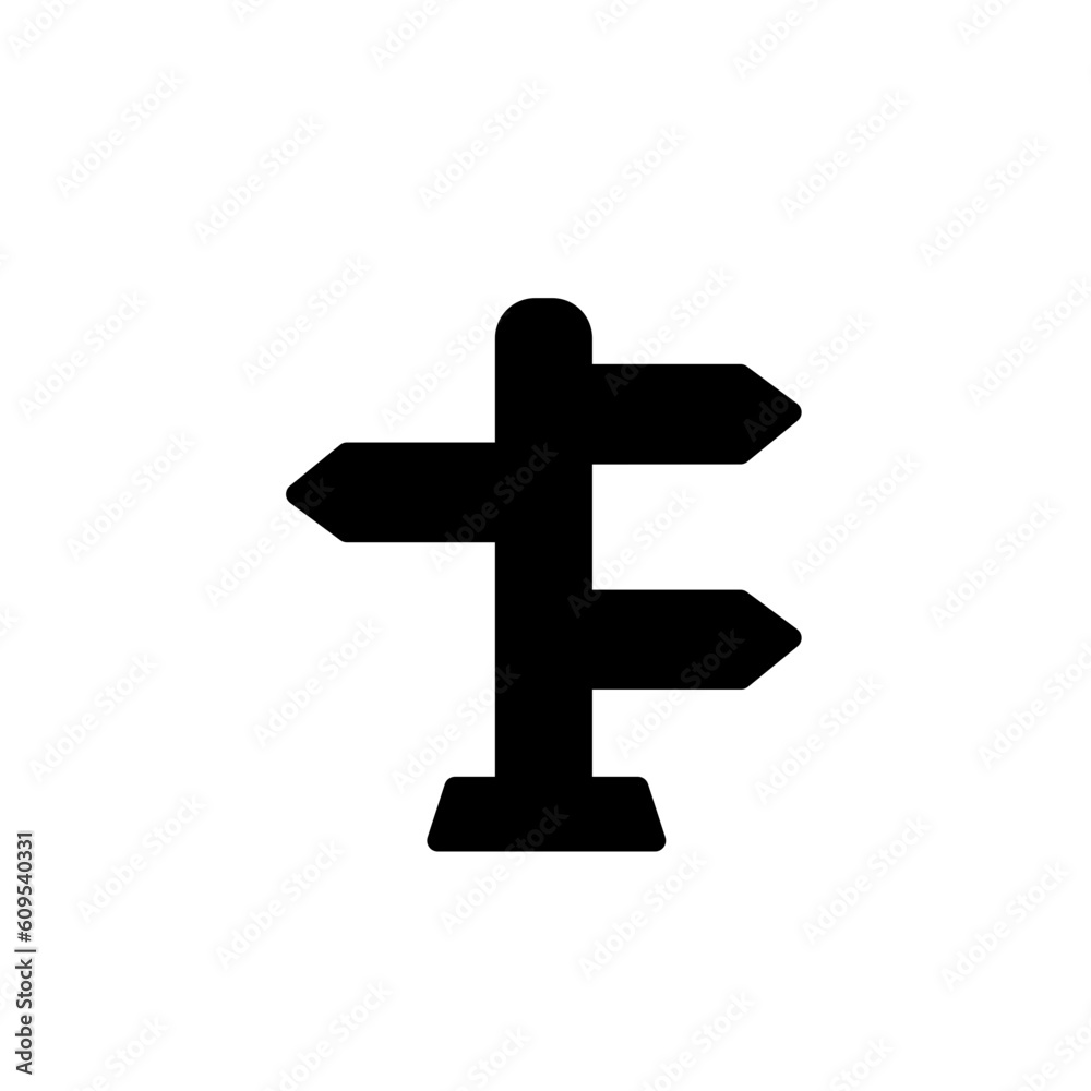 Road Traffic Sign Solid Icon Road Traffic Sign Solid Icon
