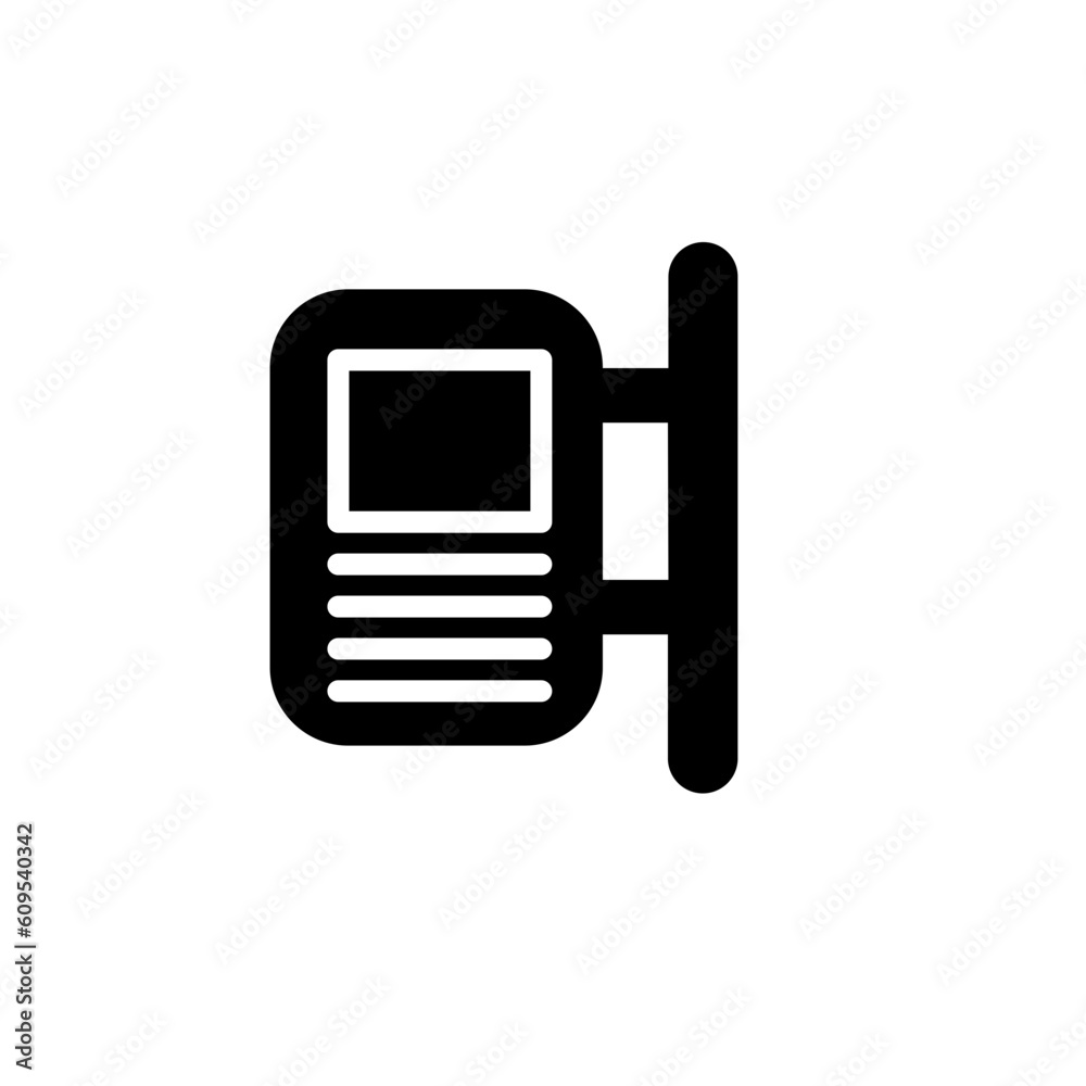 Road Traffic Sign Solid Icon Road Traffic Sign Solid Icon