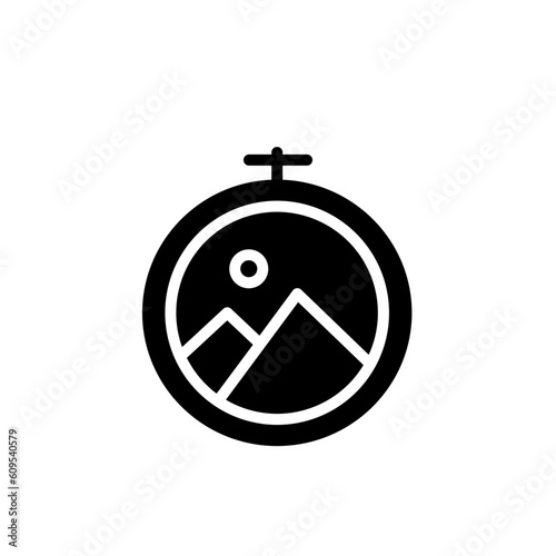 Hobbies Pastime Sewing Solid Icon