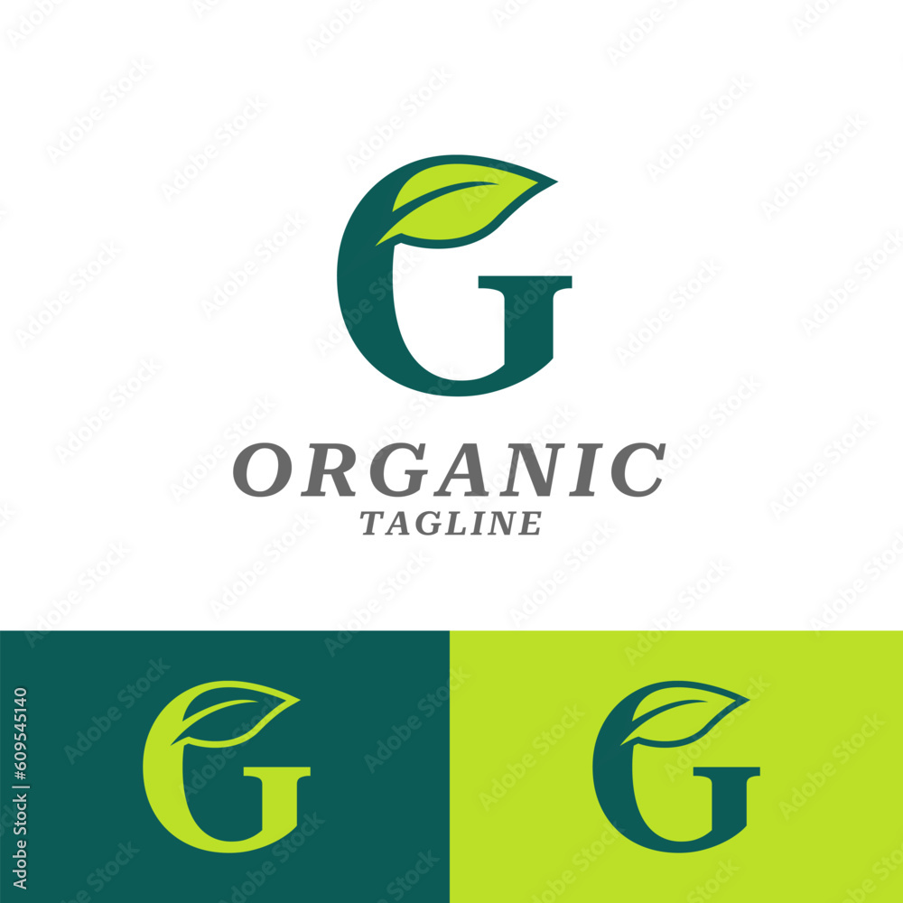 G logo flat design vector templates G logo flat design vector templates