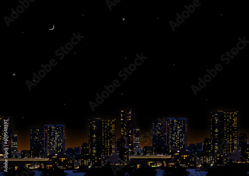 都会の夜景