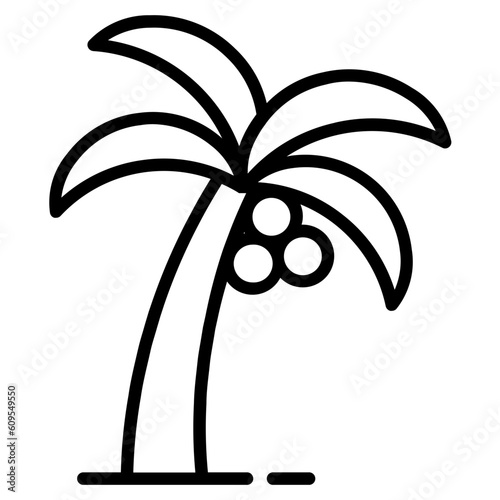 illustration of a palm tree