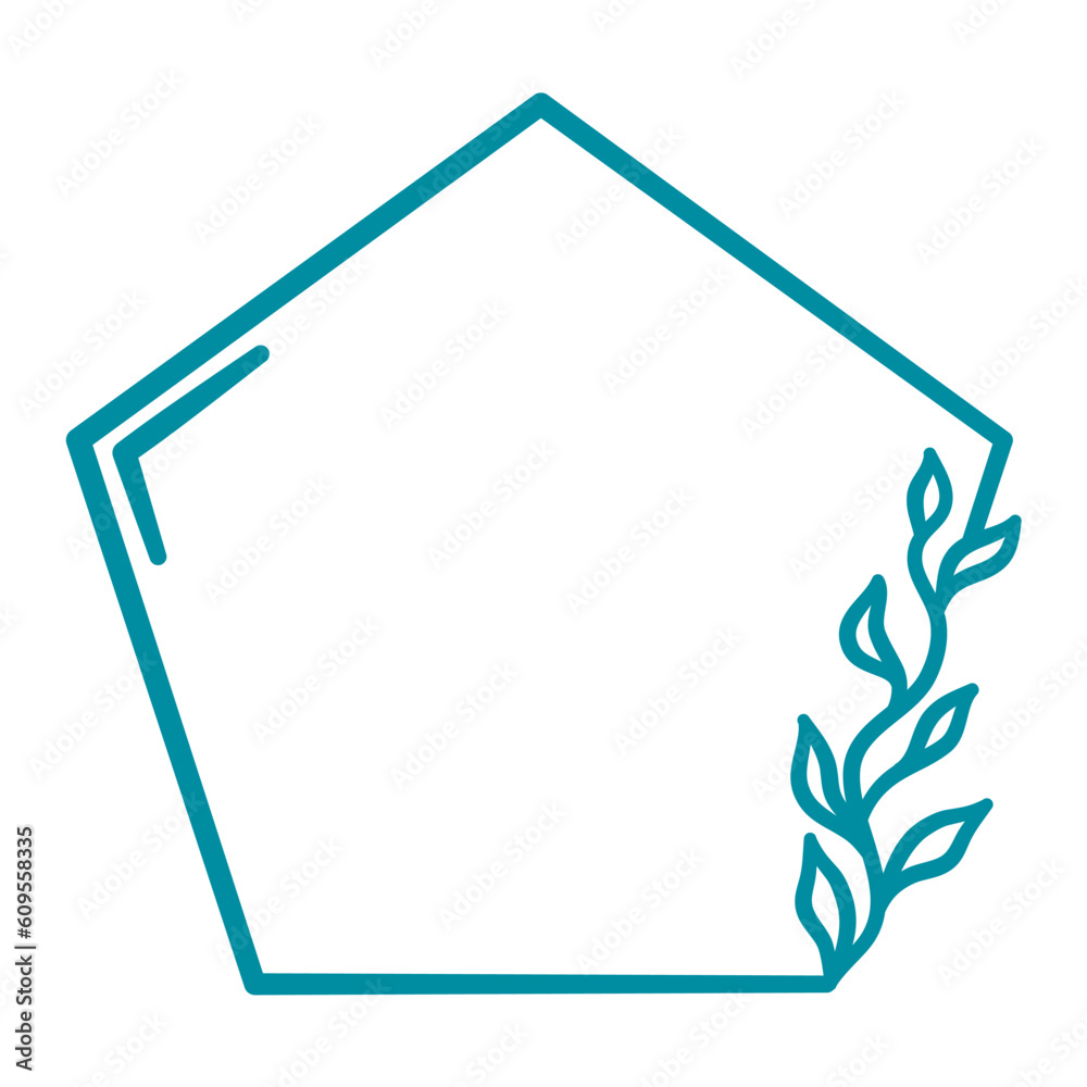 Floral Frame Element Floral Frame Element