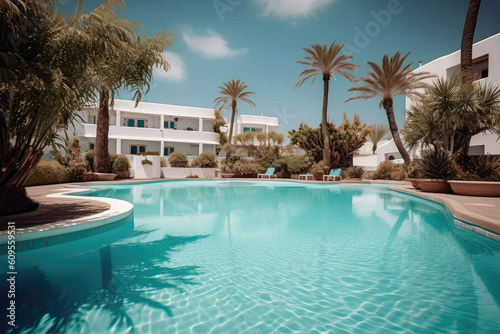 Ein schöner Pool in Lanzarote