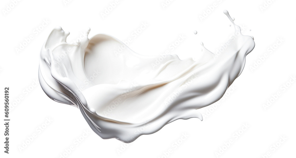 Ai generative. White beauty cream smear smudge on white Ai generative. White beauty cream smear smudge on white