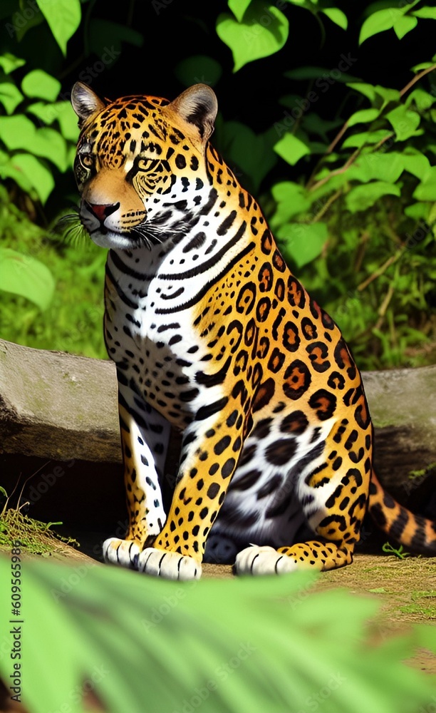 jaguar in the forest