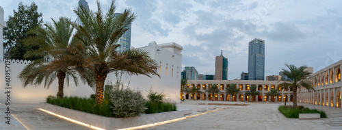 Qasr Al Hosn fort in center of Abu Dhabi (UAE) the old palace of the ruling family.