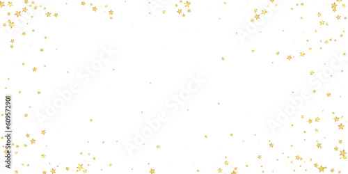 Magic stars vector overlay.  Gold stars scattered