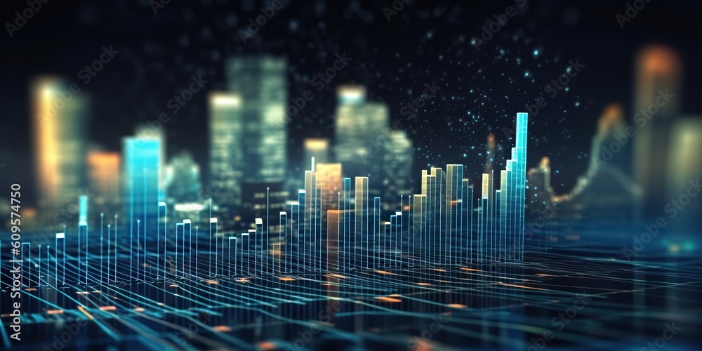 AI Generated. AI Generative. Finance stock market forex growth graph analytics. Business market vibe. Graphic Art AI Generated. AI Generative. Finance stock market forex growth graph analytics. Business market vibe. Graphic Art