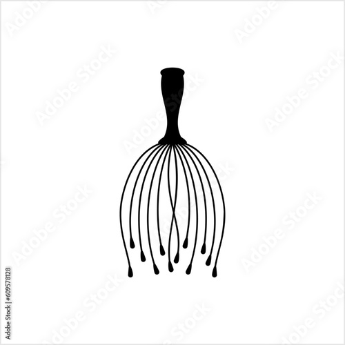 Head Massager Icon, Scalp Massagers For Relaxation, Stress-Relief