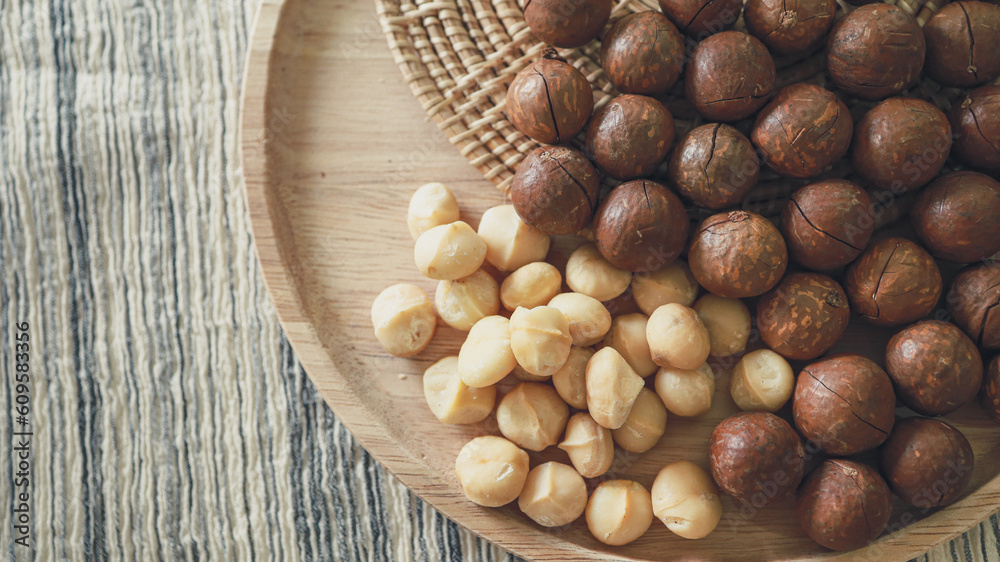 Organic Macadamia nut. macadamia nuts are cracked and baked to taste extremely delicious superfood fresh natural shelled unsalted raw macadamia and healthy food concept Organic Macadamia nut. macadamia nuts are cracked and baked to taste extremely delicious superfood fresh natural shelled unsalted raw macadamia and healthy food concept