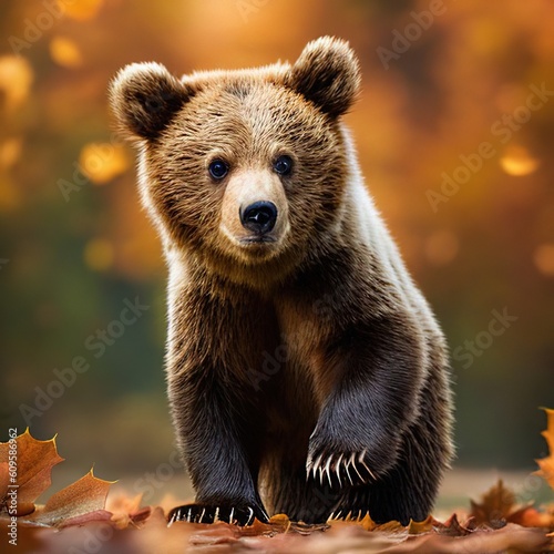 brown bear in the forest