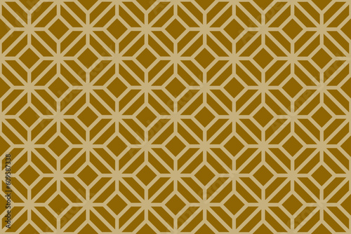 Seamless texture retro geometric ornamental pattern 