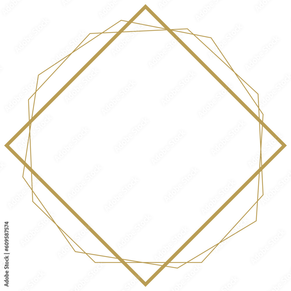 Geometric Frame Outline