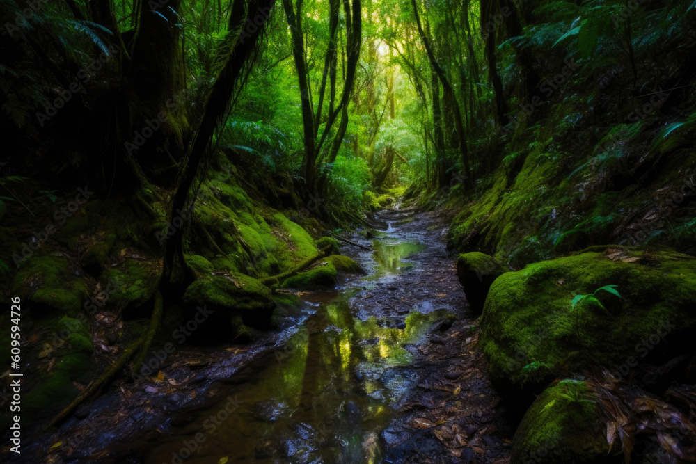 Moss-Cloaked Enigma: Unveiling the Forest's Secrets. Generative AI Moss-Cloaked Enigma: Unveiling the Forest's Secrets. Generative AI