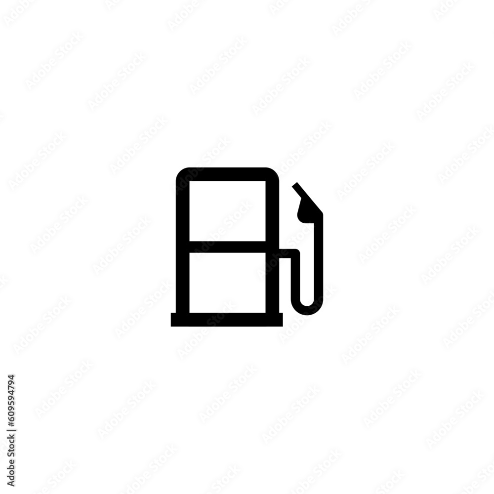 Gasoline, gas station, traffic vector, simple icon, perfect illustration