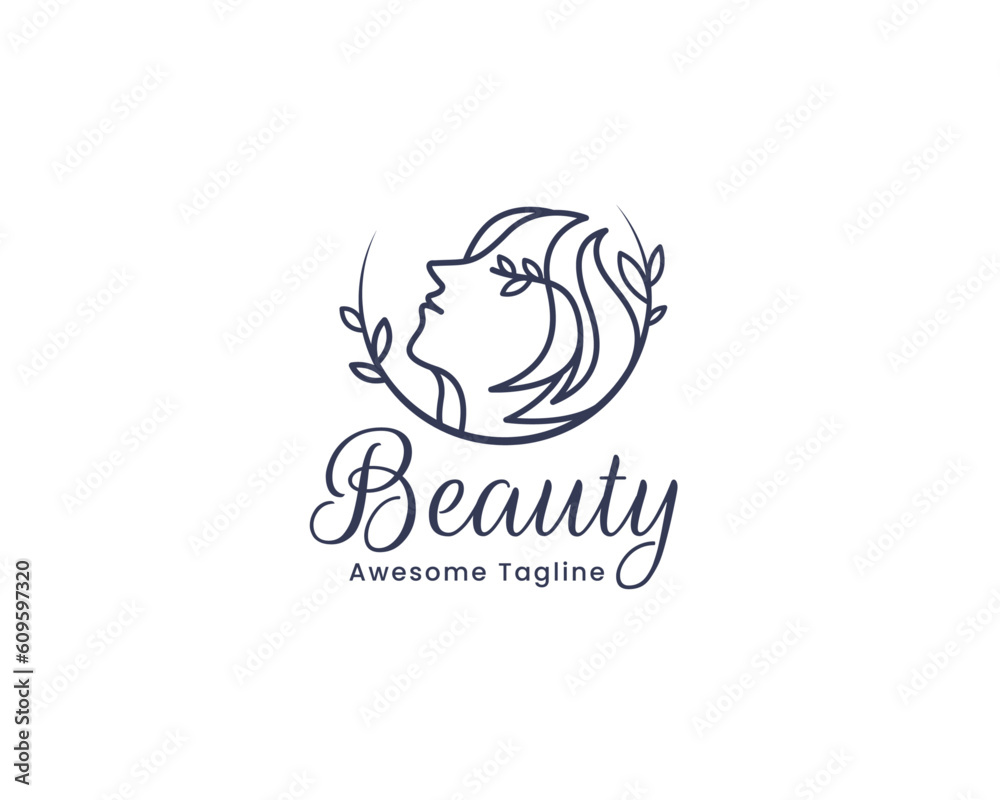 Beauty Shop Logo Template Vector Design ,Modern and Creative Concept Suitable for Your Business Beauty Shop Logo Template Vector Design ,Modern and Creative Concept Suitable for Your Business