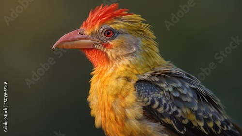 close up of a Red and yellow Barbet © Photo And Art Panda
