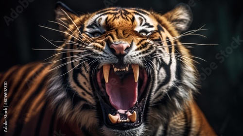 roaring tiger in the jungle © Photo And Art Panda