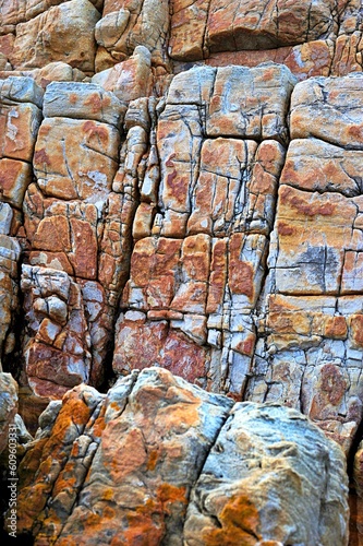 Fototapeta Naklejka Na Ścianę i Meble -  closeup of beautiful rocks in water pools