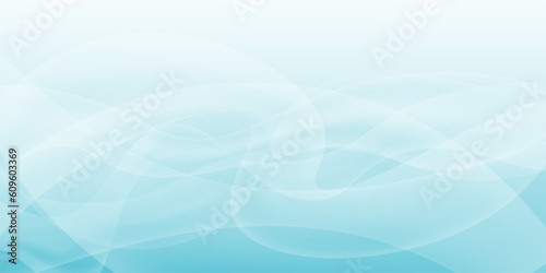 ブルーのウェーブ背景 青い流線の背景素材