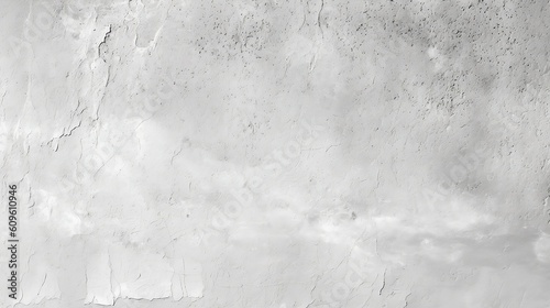 Seamless subtle white plaster wall transparent background texture overlay. Abstract painted stucco or cement grayscale displacement, bump or height map, generative AI
