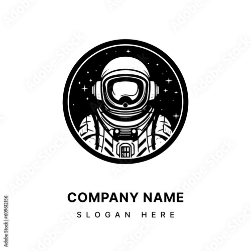 Ignite your brand's journey with our captivating astronaut illustration logo. Capturing the essence of ambition, discovery, and limitless possibilities Generative AI