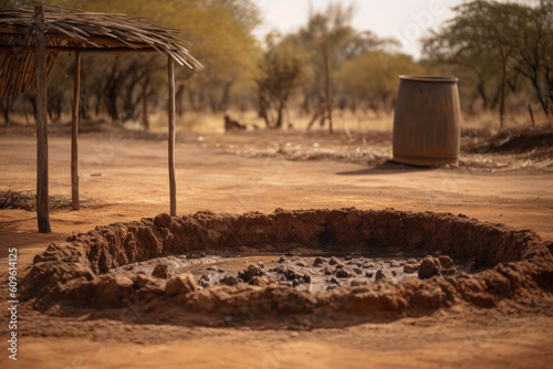 drought, water shortage in African countries generative ai