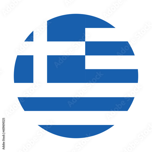 Greek flag. The national flag of Greece